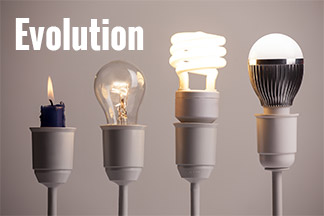 Light Bulb Evolution