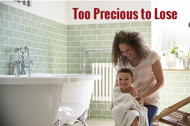 Bathtime Child Mother