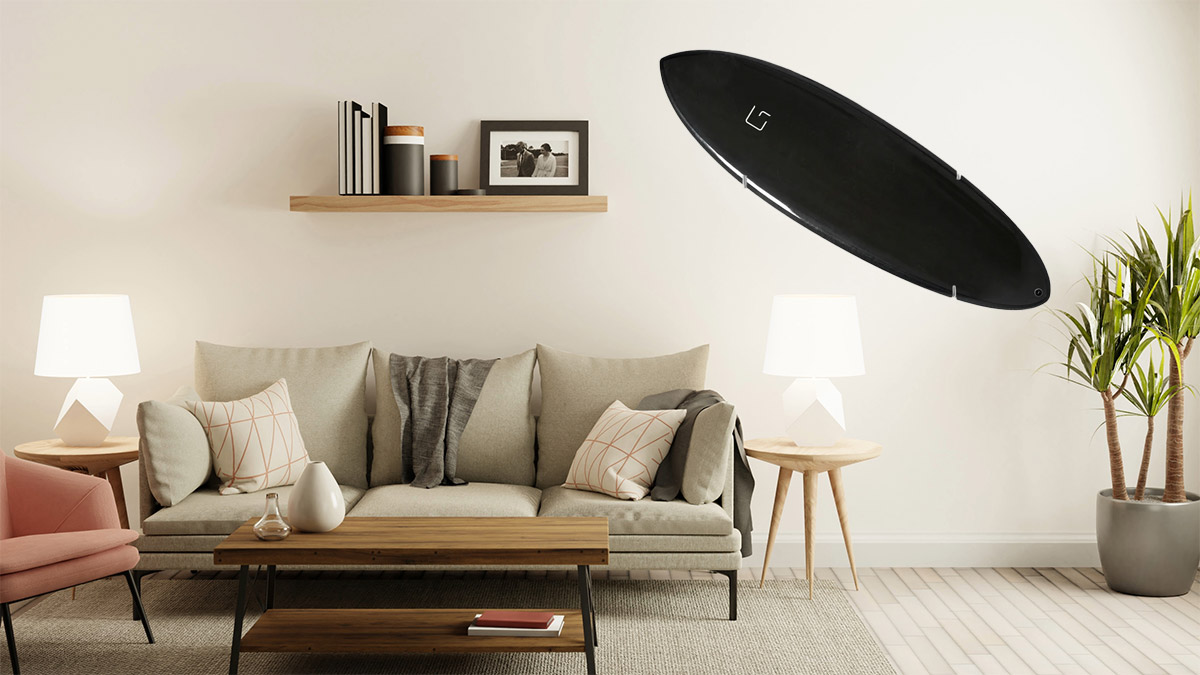 Feature-Wall-With-Angled-Surfboard