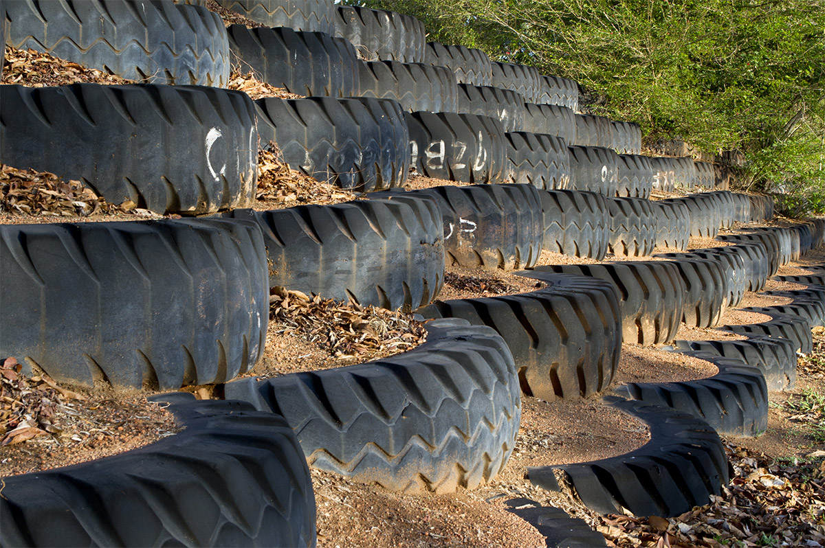 Heavy Transport Mine Truck Wheels Weipa Queensland