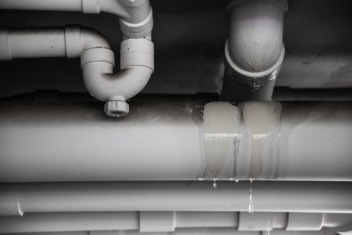 Leaking Basement Pipes