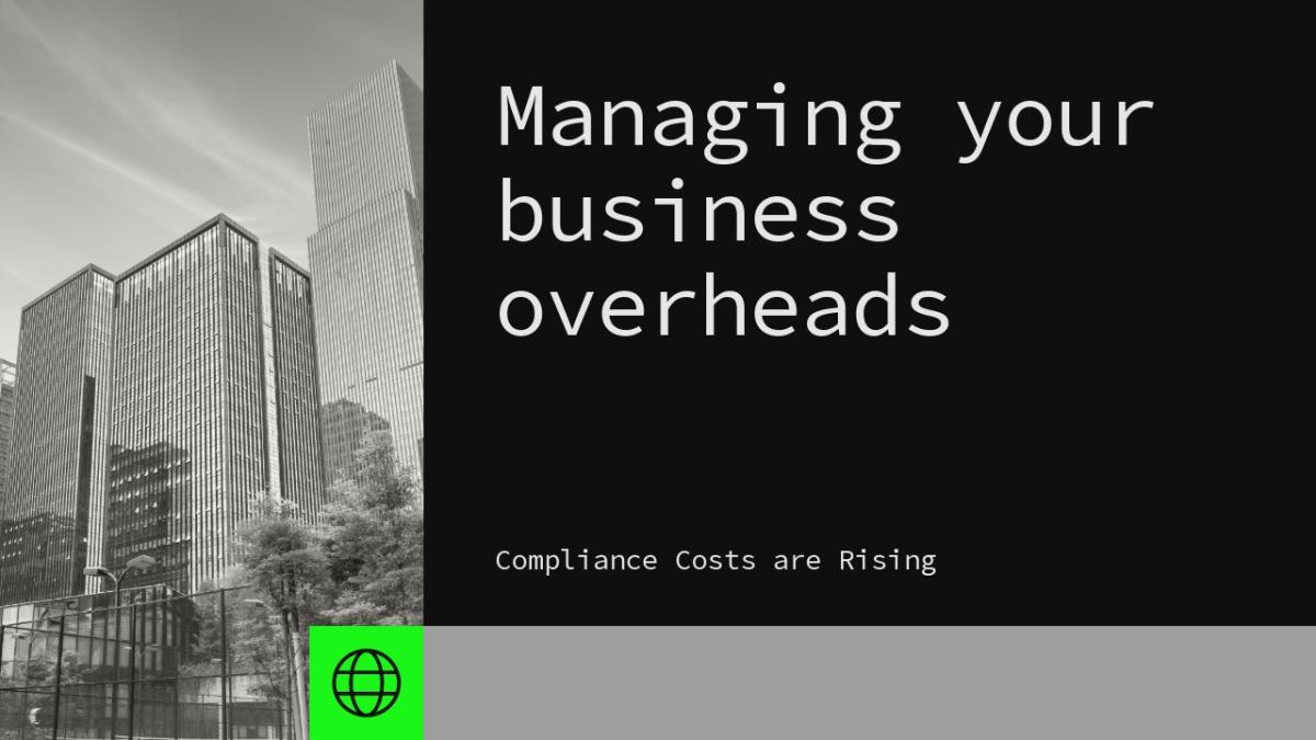 Managing your business overheads